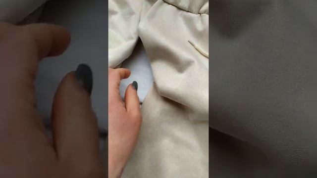 Женский костюм замшевый свитшот и брюки с высокой посадкой тонкий весна/осень 42-44, 44-46