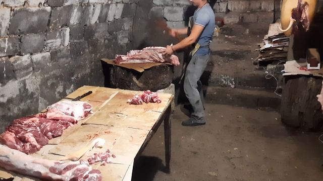 Разделка тушки. Мясная свинья. Любимое дело. Свиноводство, скот и птица. смотреть онлайн