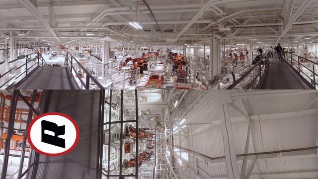 See where Tesla makes its cars: 360 Degree VR Factory Tour смотреть онлайн
