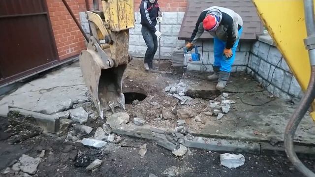 Установка септика в Калуге "под ключ".Монтаж станции биологической очистки Эко Гранд 8 пр. смотреть онлайн