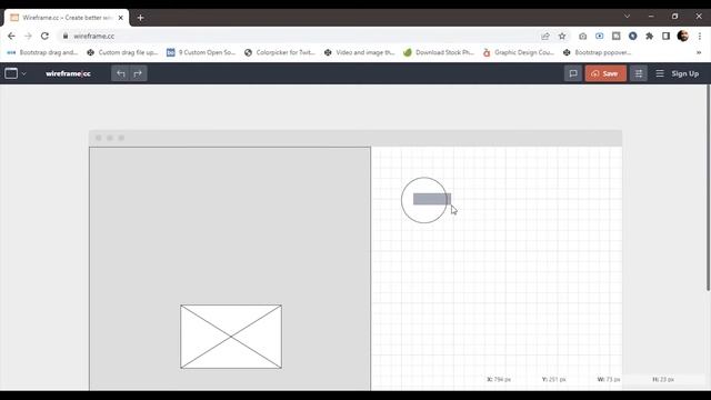 How to create a login page wireframe using Wireframe.cc