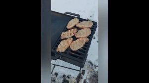 Чугунный противень и решетка гриль для мангала 2 в 1