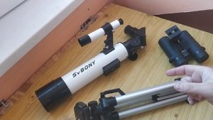 Обзор детского телескопа со штативом SVBONY 60420 с Алиэкспресс