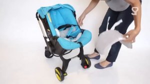 Doona: Как удалить детскую вставку и опору для головы