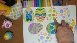 Бумажная гирлянда к Пасхе