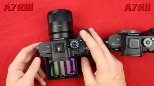 Sony A7rIII vs A7rII Детальное сравнение Detailed Comparison