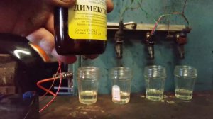 Стенд для промывки форсунок дома за 30 минут. Из того что есть.