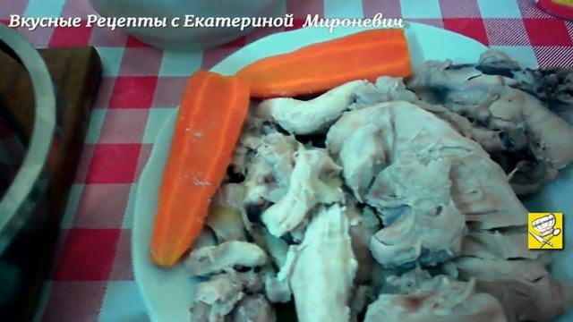Заливное из курицы Простой и доступный рецепт Блюдо на праздник Екатерина Мироневич Вкусные Рецепты