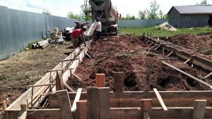 залил фундамент под дом Своими руками