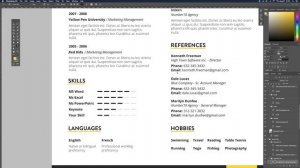 Adobe Photoshop | Resume CV | How to Edit