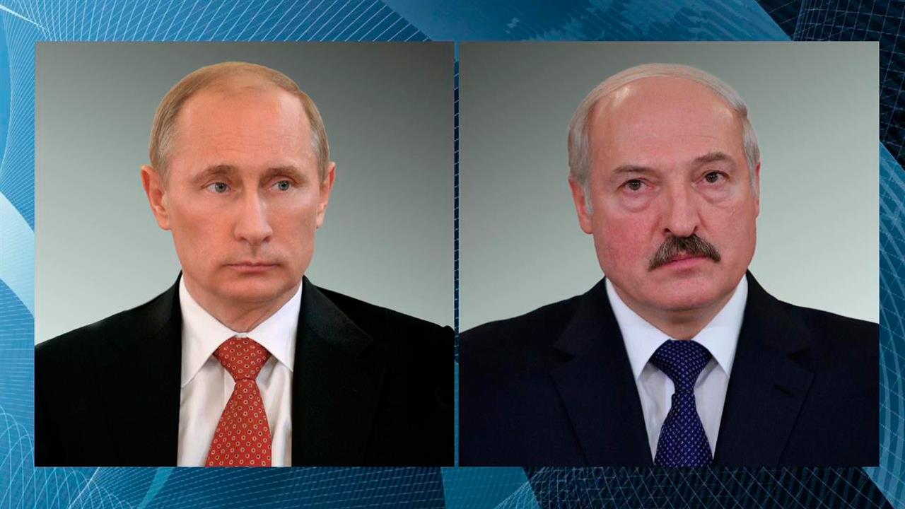 Владимир Путин и Александр Лукашенко обсудили ситуацию в Белоруссии