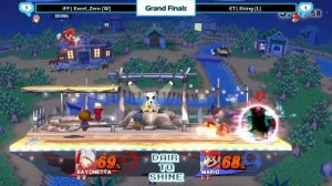 D2S2 - Smash4 Grand Finals - iFF| Excel Zero (Bayo) V ET| Eking (Fox/Mario)