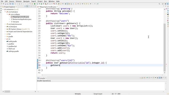 Path variable spring boot example | @PathVariable annotation in spring boot смотреть онлайн