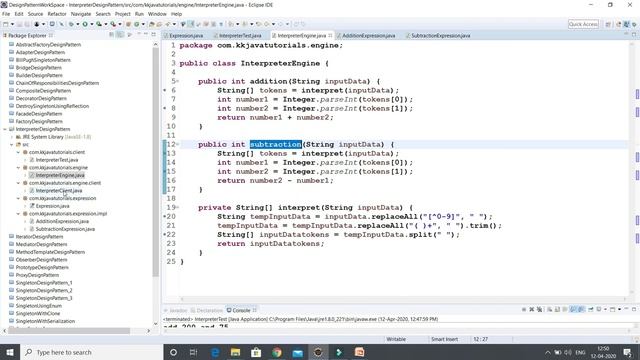 Interpreter Design Pattern Implementation in JAVA || Design Pattern interview question