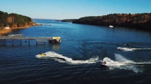 Гонки на гидроциклах. Большой Калей