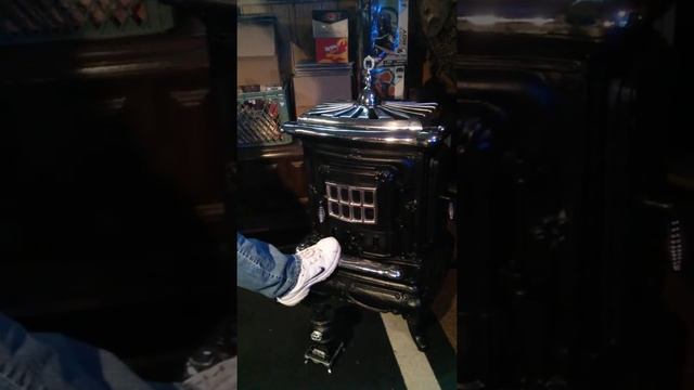 1930s Antique Stove Washington Stove Works Parlour смотреть онлайн