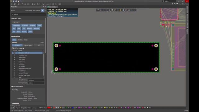 Altium Designer. Размещение компонентов на печатной плате (Урок 13) смотреть онлайн