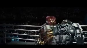 Атом против двухглавого робота. Под музыку.