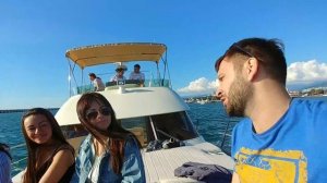 Морская прогулка в Сочи на ЯХТЕ или КОГО МОЖНО ВСТРЕТИТЬ на ЯХТЕ? Экскурсия по Черному Морю