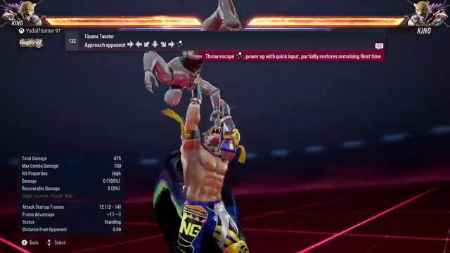 Tekken 8 - King (Move List & Command List) смотреть онлайн