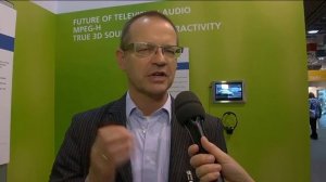 IFA2014: Olaf Korte vom Fraunhofer-Institut für Integrierte Schaltungen IIS