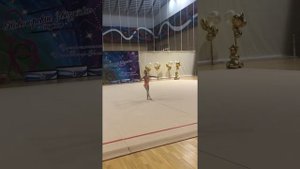 Первое выступление по художественной гимнастике Центр Гимнастики Ирины Винер