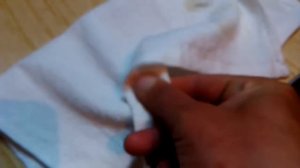 чистка и нанесение патины на монеты при помощи оливкого масла