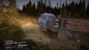 MudRunner 2018  ГРУЗИМ МАЗ 509 МАЗОМ 6317 И НА ЛЕСОПИЛКУ