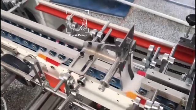 Фальцевально склеивающая линия Производства упаковки для картошки фри смотреть онлайн