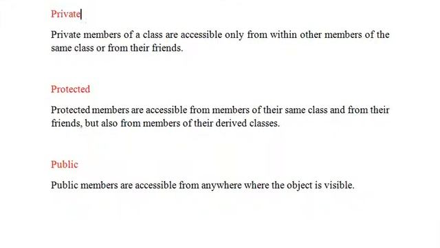C++ Programming Language Tutorial 50 Access Specifiers Private, protected, Public смотреть онлайн