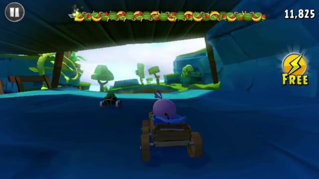 [iOS] Angry Birds Go! прохождение [#6] - Порвал голубеньких одной левой