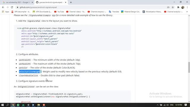 Signature Pad: How to make a Signature Pad in Android Studio Part 1 смотреть онлайн