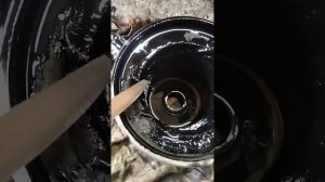маз 7511 замена масла, чистка центрифуги.