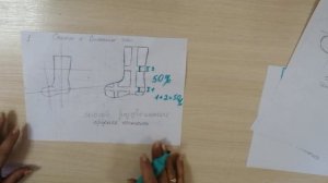 Четыре способа увеличения лекала. Создание шаблона для валенка.