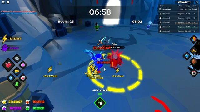 SOLO Medium Time Trial Room 25 |Roblox| Anime Souls Simulator смотреть онлайн