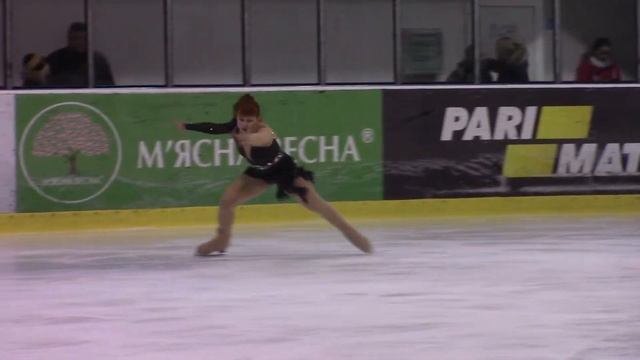 Kharkov Amateur Open Cup 2017 Ladies Bronze 36+ FS Алещенко Юлия смотреть онлайн