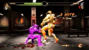 Mortal Kombat Komplete Edition - Citrine Kintaro & Kiro Tag Ladder 4K Gameplay Playthrough