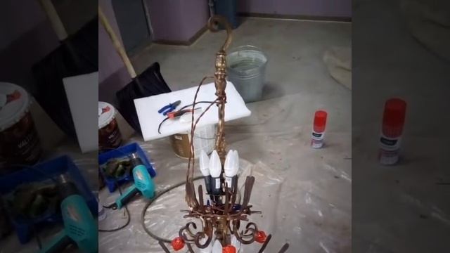 Люстра из металла смотреть онлайн