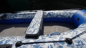 Лодка пвх НДНД, Азимут Эверест 405. Небольшой обзор нашего корабля.