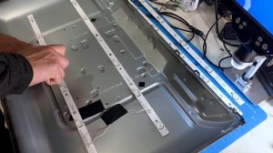 Ремонт подсветки TV NOMI 32".  Ремонт ЖК. Ремонт телевизора