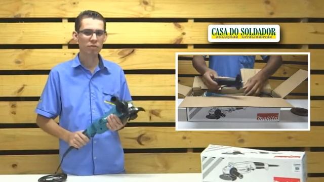 Review Esmerilhadeira Angular 1450W 5" GA5020C Makita