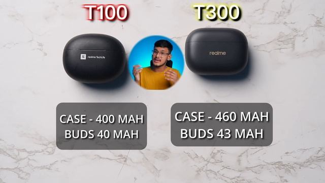 realme Buds T100 VS realme Buds T300 || Detailed Comparison || Earbuds Under ₹2500