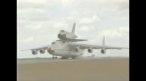 АН-225  с БУРАНОМ и БУРАН  на самолёте ВМ-Т