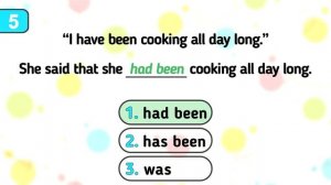 Reported speech – Test English Grammar Test (720p)