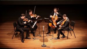 The Jerusalem Quartet performs Mozart Quartet K. 421, 4th movement