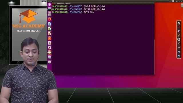 Signature of main method in JAVA | Command line arguments in JAVA | Suresh Agrawal