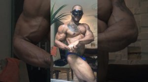 Muscle worship monster flex