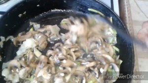 Готовлю. Грибы со сливками.