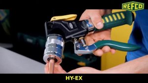 Гидравлический труборасширитель REFCO HY-EX // Как использовать, принцип действия, рабочий обзор