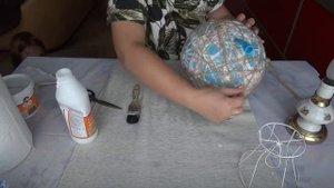 Абажур на светильник своими руками